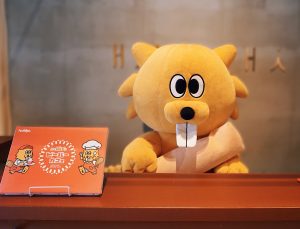 金沢のご当地おやつビーバーのコンセプトカフェ