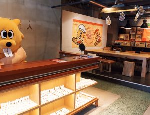 金沢のご当地おやつビーバーのコンセプトカフェ「ぶち揚げ★ビーバーカフェ」