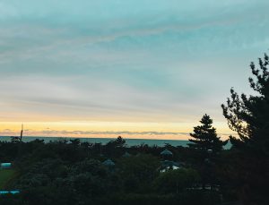 かほく市夕日がきれいな公園